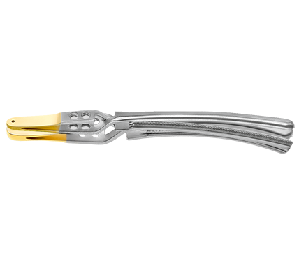 Endoscopic Klein® Bulldog Bowel Curved Clamp 60mm Jaw